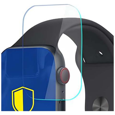 Pellicola Protettiva Per Apple Watch Se 2022 40 Mm 3 Pezzi Antiurto, Trasparente - Foto 2