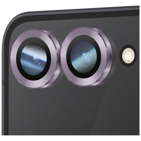 Protezione Obiettivo Fotocamera Per Galaxy Z Flip 7 Doppia Lente, Viola Chiaro - Foto 5