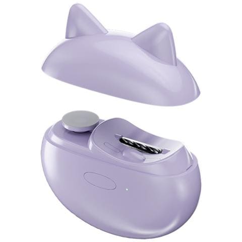 Tagliaunghie E Lima Elettrica 2-in-1 - Sicuro, Tagliaunghie Automatico Purple - Foto 1