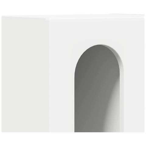 Comodino 2 pcs Bianco 40 x 35 x 50 cm Legno multistrato - Foto 9