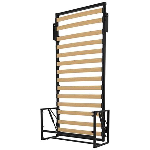 Letto a Scomparsa Morphy Classic - Sistema multifunzionale modulare SizeFlex & TypeFlex, letto a scomparsa salvaspazio ed estensibile con moduli divano (90x190 cm, Verticale) - Foto 2