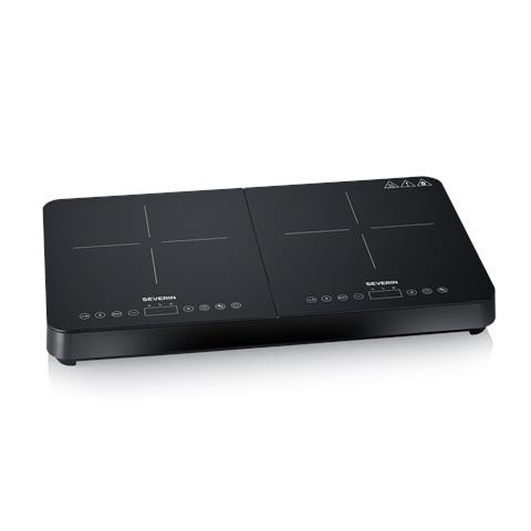 DK 1027 Nero Superficie piana 58 cm Piano cottura a induzione 2 Fornello (i) - Foto 1