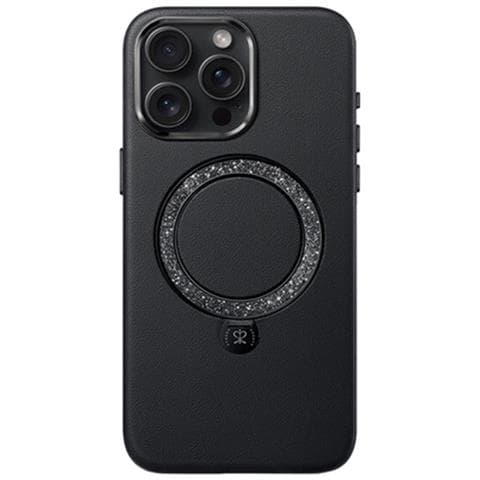 Cover per iPhone 16 Pro Max - PC+Pelle /PU, Nero, MagSafe - Foto 2