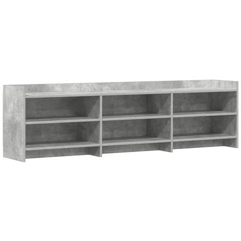 Mobile TV 168 x 33 x 47 cm Grigio Cemento Legno ingegnerizzato - Foto 1