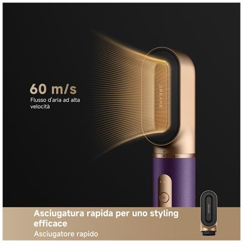 AirStyle Pro 2 Kit per lo styling dei capelli Caldo Viola 1300 W 2,8 m - Foto 2