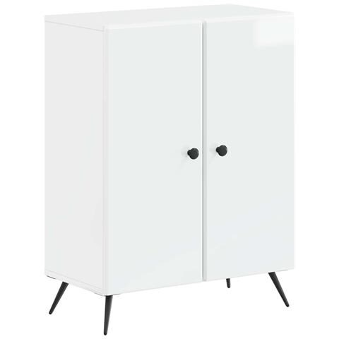 Mobiletto da Bagno BREDA Bianco Lucido 59,5 x 31 x 80 cm - Foto 1