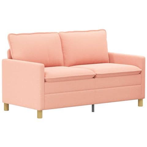 Set di divani 2 pz Rosa Tessuto - Foto 9