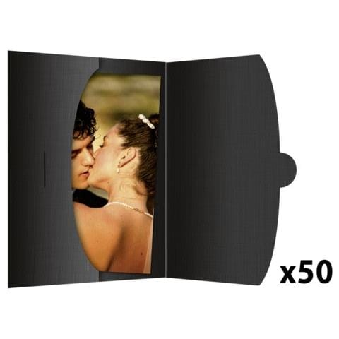 1x50 Daiber busta protezione fino 15x20 nero - Foto 1