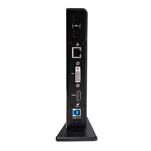 SenseVision USB 3.0 Dual Display Docking Station, Cavo, USB 3.0, USB A, 10, 100, 1000 Mbit / s, Nero, Activity, Operation - Foto 2