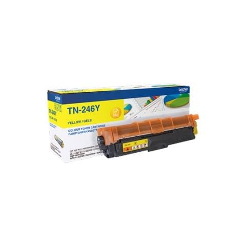 TN-246Y Toner Originale Giallo per HL-3142CW Capacità 2 200 Pagine - Foto 2