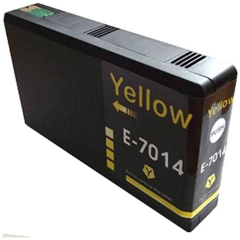 Cartuccia T7014xxl Gialla Compatibile Con Chip Epson Workforcepro 4015dn, 4515dn, 4525dnf 7014 - 7024- 7034 Capacita 3400 Pagine - Foto 1