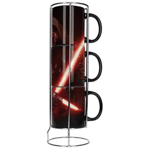 Spada Laser Star Wars Episode Vii Stackable Mugs Set Kylo Lightsaber - Foto 4