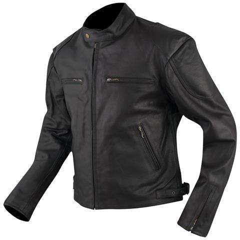 Giacca Pelle Cuoio Custom Vintagè Retrò Moto Naked American Pro Nero L - Foto 2