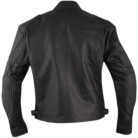 Giacca Pelle Cuoio Custom Vintagè Retrò Moto Naked American Pro Nero L - Foto 4