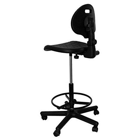 T31 sgabello Ergonomico Da Ufficio, Girevole, Altezza Regolabile - Foto 2