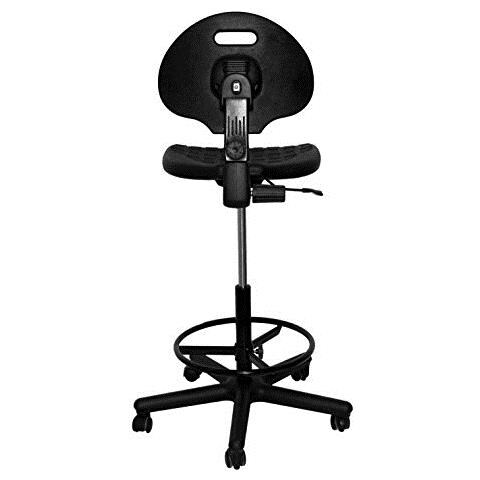 T31 sgabello Ergonomico Da Ufficio, Girevole, Altezza Regolabile - Foto 6