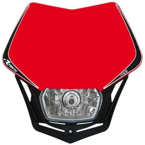 Portafaro Enduro R-tech V-face Rosso Crf - Nero - Foto 1