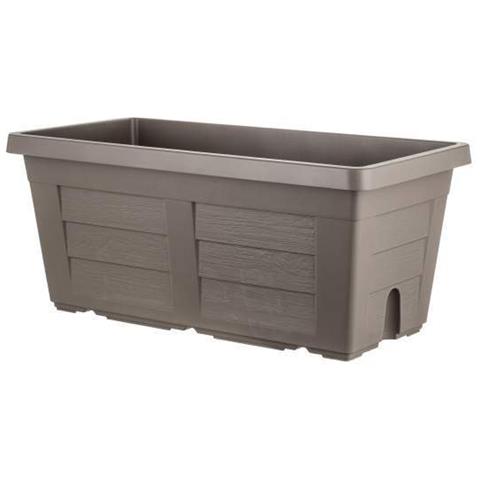 Fioriera Legno Cm 80-tortora Senza Sottovaso - Foto 4