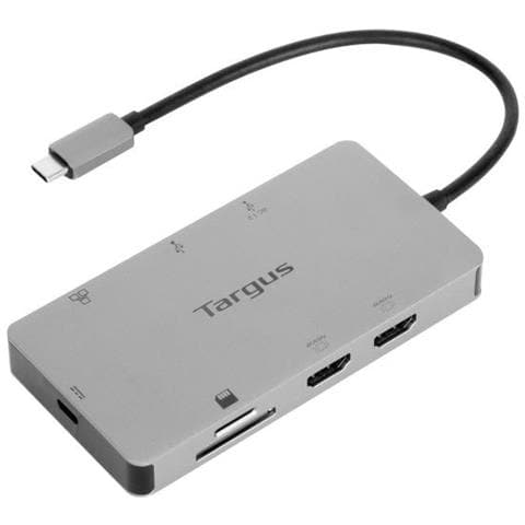 DOCK423EU replicatore di porte e docking station per laptop Cablato USB 3.2 Gen 1 (3.1 Gen 1) Type-C Argento - Foto 1
