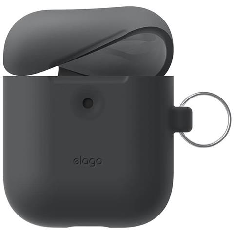 Custodia In Silicone Airpods 3 Grigio Scuro - Foto 16