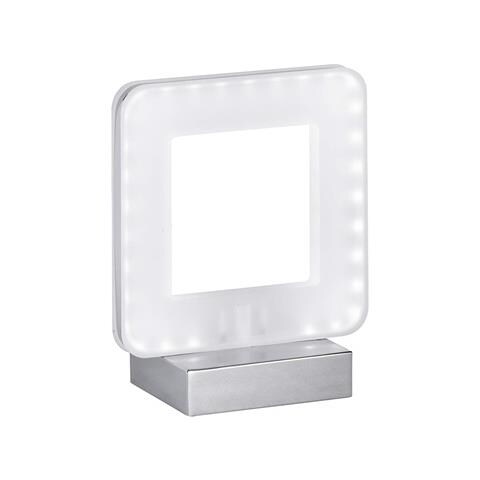 Action By A + Lampada Led Da Tavolo Metallo 5.2 W Integrato 80 X 175 X 150 Cm, Cromato - Foto 1