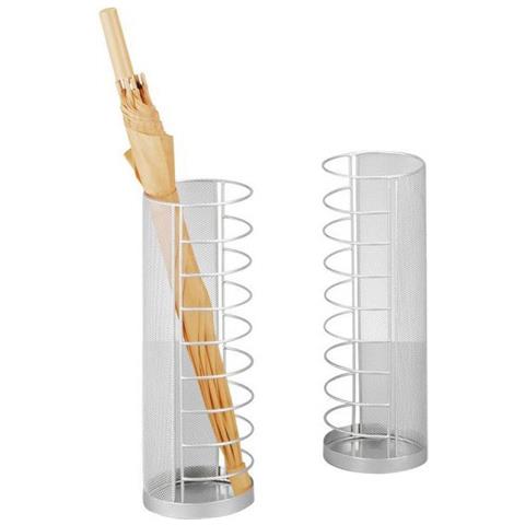 Portaombrelli, Cestino, Argento, - Foto 3