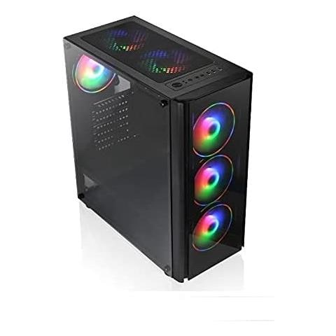 Case Gaming TX-192-11 M-ATX 1 Porta USB 3.2/ 2 Porte USB 2.0 Colore Nero (Finestrato) - Foto 2