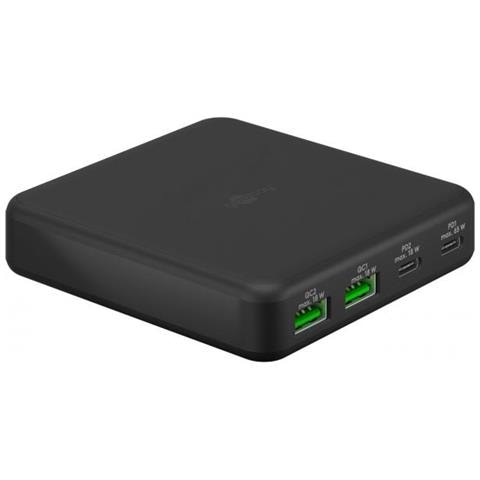 Goobay 61772 Caricabatterie Per Dispositivi Mobili Nero Interno - Foto 1