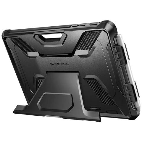 Cover Per Microsoft Surface Go 2, 3, 4 E 10.1 Antishock Cavalletto, Nero - Foto 2