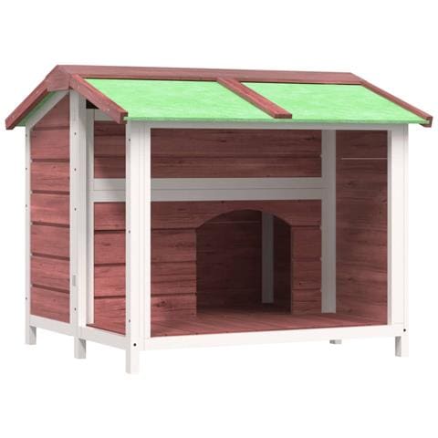 Cuccia Per Cani Moka 96x87x80,5 Cm In Legno Massello Di Pino - Foto 1