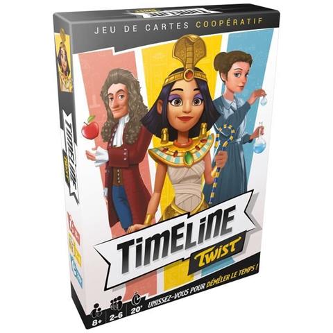 Carte Da Gioco Asmodee Timeline Twist (fr) - Foto 1