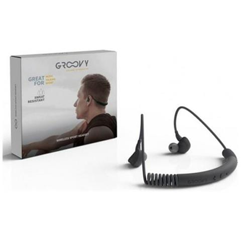 Auricolari Sportivi Grigio Scuro - Foto 1