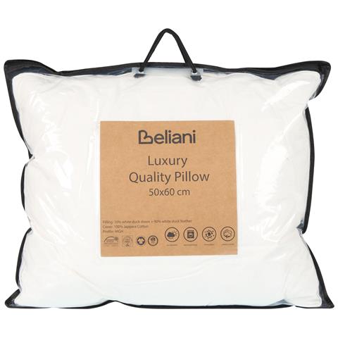 Guanciale Piume E Piumino Bianco 50 X 60 Cm Feldberg - Foto 6