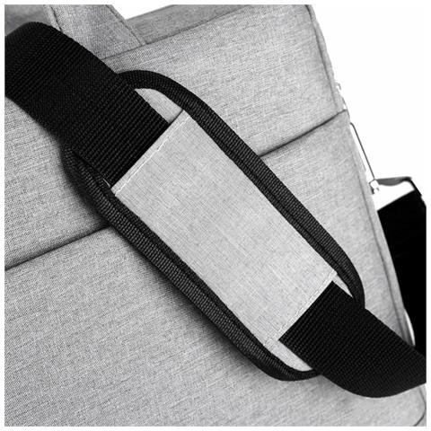 GLB201612 borsa per laptop 35,8 cm (14.1") Borsa con caricamento dall'alto Grigio - Foto 10