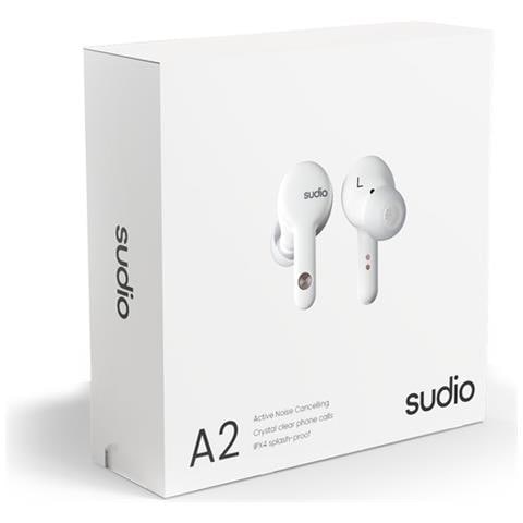 Auricolari Senza Fili A2 Ipx4 Bluetooth 5.2 Con Punte In Silicone, Bianco - Foto 4