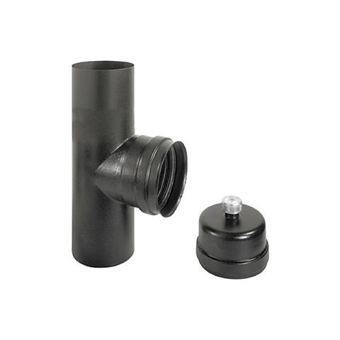 Kit Completo Tubi In Acciaio Porcellanato Canna Fumaria Anticondensa Ala Eco Per Stufe - Foto 6