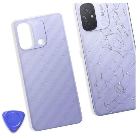 Vetro Posteriore Redmi 12c Originale Service Pack, Lavanda - Foto 2
