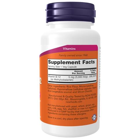 Metil B-12 5000 Mcg 90 Capsule Vegetali - Foto 2