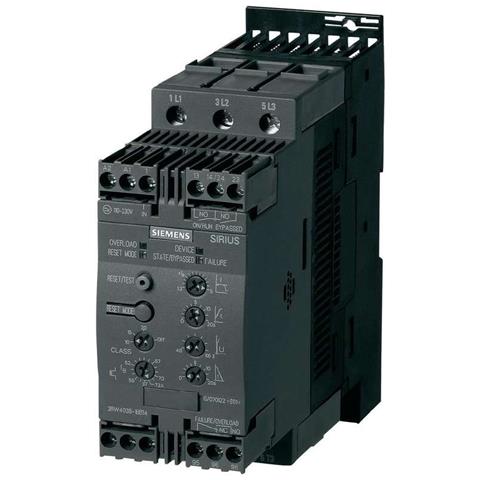 Sanftstarter Motorleistung Bei 400 V 22 Kw Motorleistung Bei 230 V 11 Kw 400 V /ac Nennstrom 45 A 3rw4036 (3rw4036-1bb14) - Foto 1