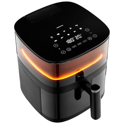 LIFE X10 XL Singolo 5 L 1500 W Friggitrice ad aria calda Nero - Foto 2