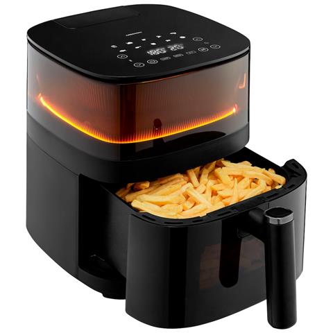 LIFE X10 XL Singolo 5 L 1500 W Friggitrice ad aria calda Nero - Foto 1