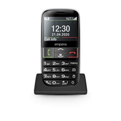 EUPHORIA-LTE 5,84 cm (2.3") 98 g Nero Telefono per anziani - Foto 2