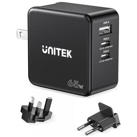 P1117b Caricabatterie Per Dispositivi Mobili Universale Nero Ac Ricarica Rapida Interno - Foto 1