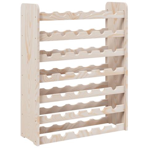 Portavini 67,5x25x87 Cm In Legno Massello Di Pino - Foto 1