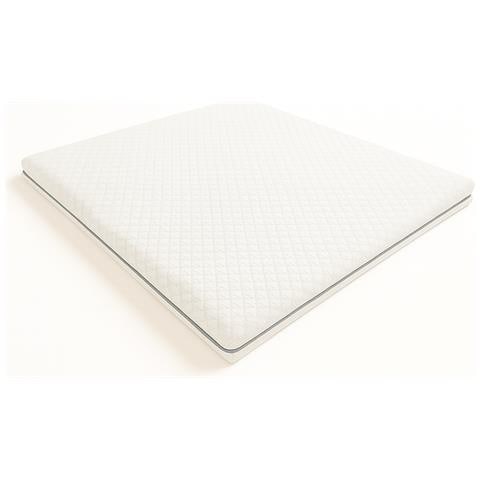 Topper 140x190 In Memory Foam A 9 Zone Differenziate | Alto 10 Cm | Rivestimento Sfoderabile In Tessuto Pure Anallergico | Made In Italy - Foto 1
