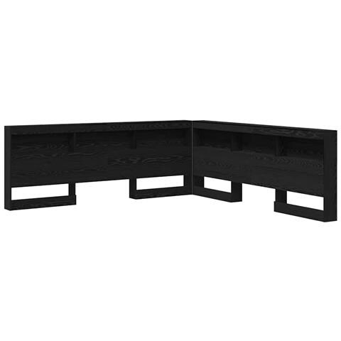 Testata contenitore Rovere nero 200 cm Legno multistrato - Foto 1