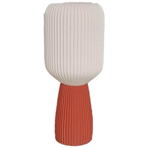 Lampada Da Tavolo Usb Dimmerabile Con Base 3d - Moderna Luce Notturna Da Comodino - Foto 1