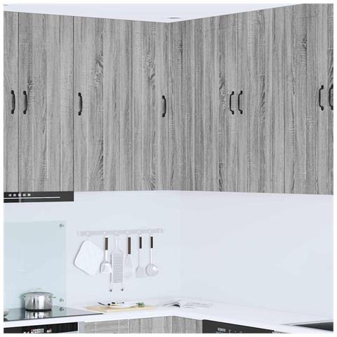 Mobile da cucina con lo scaffale Grigio Sonoma 57 x 57 x 100 cm - Foto 2