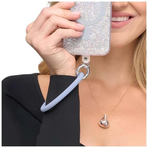 Cinturino Per Smartphone Serie Phone Bangle Leggero E Robusto, Blu Pallido - Foto 5