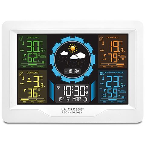 WS6304-WHI stazione meteorologica digitale Bianco LCD CA /Batteria - Foto 3